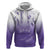 Philippines National Costume Style Hoodie Barong Tagalog and Eagle Feather Purple Color