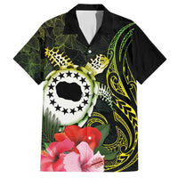 Kia Orana Cook Islands Family Matching Tank Maxi Dress and Hawaiian Shirt Turtle and Hibiscus Polynesian Pattern