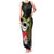 Kia Orana Cook Islands Family Matching Tank Maxi Dress and Hawaiian Shirt Turtle and Hibiscus Polynesian Pattern