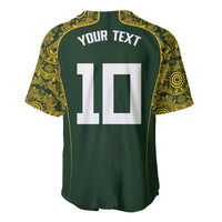 Australia Rugby Custom Baseball Jersey Aboriginal Art Sporty Style LT03 - Polynesian Pride