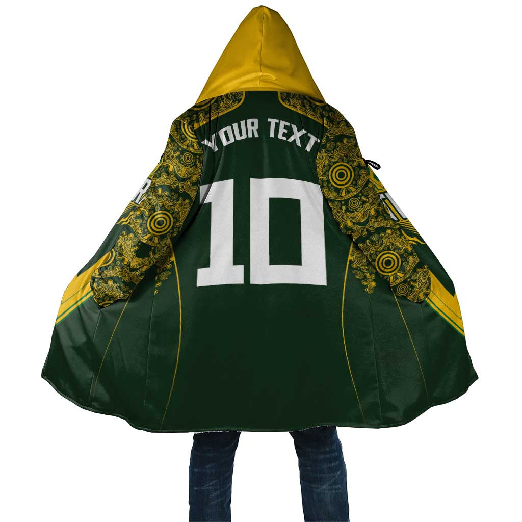 Australia Rugby Custom Cloak Aboriginal Art Sporty Style - Polynesian Pride