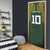 Australia Rugby Custom Door Cover Aboriginal Art Sporty Style - Polynesian Pride