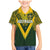 Australia Rugby Custom Family Matching Mermaid Dress and Hawaiian Shirt Aboriginal Art Sporty Style - Polynesian Pride