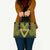 Australia Rugby Custom Leather Bag Aboriginal Art Sporty Style - Polynesian Pride