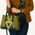 Australia Rugby Custom Leather Bag Aboriginal Art Sporty Style - Polynesian Pride
