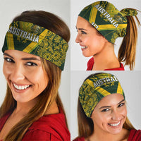 Australia Rugby Custom Neck Gaiter Aboriginal Art Sporty Style - Polynesian Pride