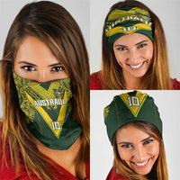 Australia Rugby Custom Neck Gaiter Aboriginal Art Sporty Style - Polynesian Pride