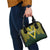 Australia Rugby Custom Shoulder Handbag Aboriginal Art Sporty Style - Polynesian Pride