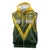 Australia Rugby Custom Sleeveless Zip Hoodie Aboriginal Art Sporty Style - Polynesian Pride