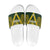 Australia Rugby Custom Slide Sandals Aboriginal Art Sporty Style - Polynesian Pride