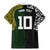 Aotearoa Australia Rugby Custom Family Matching Mermaid Dress and Hawaiian Shirt Maori and Aboriginal Art Sporty Style - Polynesian Pride