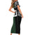 Aotearoa Australia Rugby Custom Short Sleeve Bodycon Dress Maori and Aboriginal Art Sporty Style - Polynesian Pride