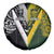 Aotearoa Australia Rugby Spare Tire Cover Maori and Aboriginal Art Sporty Style - Polynesian Pride