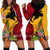 Papua New Guinea Hoodie Dress Birds Of Paradise Mix Tropical Flower Polynesian Pattern LT03 - Polynesian Pride