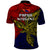 Papua New Guinea Central Province Polo Shirt PNG Birds Of Paradise Polynesian Arty Style LT03 - Polynesian Pride