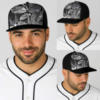 Hawaiian Reef Triggerfish Baseball Net Cap Polynesian Art with Tribal Humuhumunukunukuapua'a LT03 - Polynesian Pride