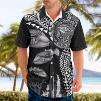 Hawaiian Reef Triggerfish Hawaiian Shirt Polynesian Art with Tribal Humuhumunukunukuapua'a LT03 - Polynesian Pride