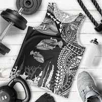 Hawaiian Reef Triggerfish Men Tank Top Polynesian Art with Tribal Humuhumunukunukuapua'a LT03 - Polynesian Pride