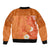 International Day for the Elimination of Violence Against Women Bomber Jacket Polynesian Pattern