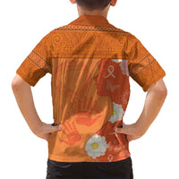 International Day for the Elimination of Violence Against Women Family Matching Puletasi and Hawaiian Shirt Polynesian Pattern LT03 - Polynesian Pride