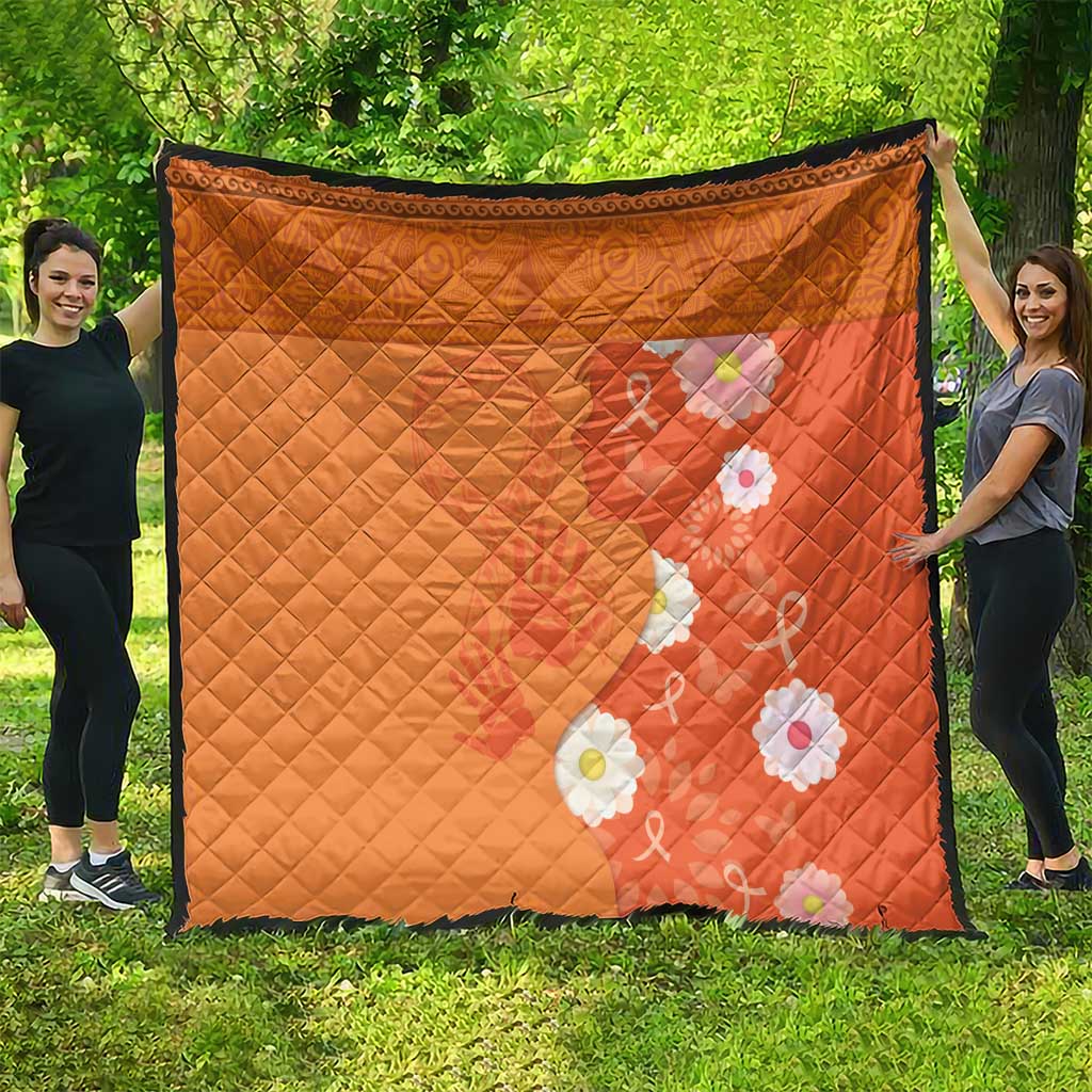 International Day for the Elimination of Violence Against Women Quilt Polynesian Pattern LT03 - Polynesian Pride
