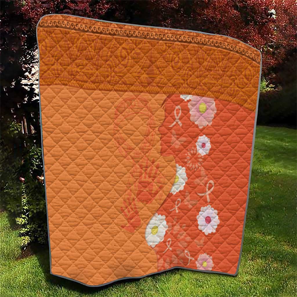 International Day for the Elimination of Violence Against Women Quilt Polynesian Pattern LT03 - Polynesian Pride