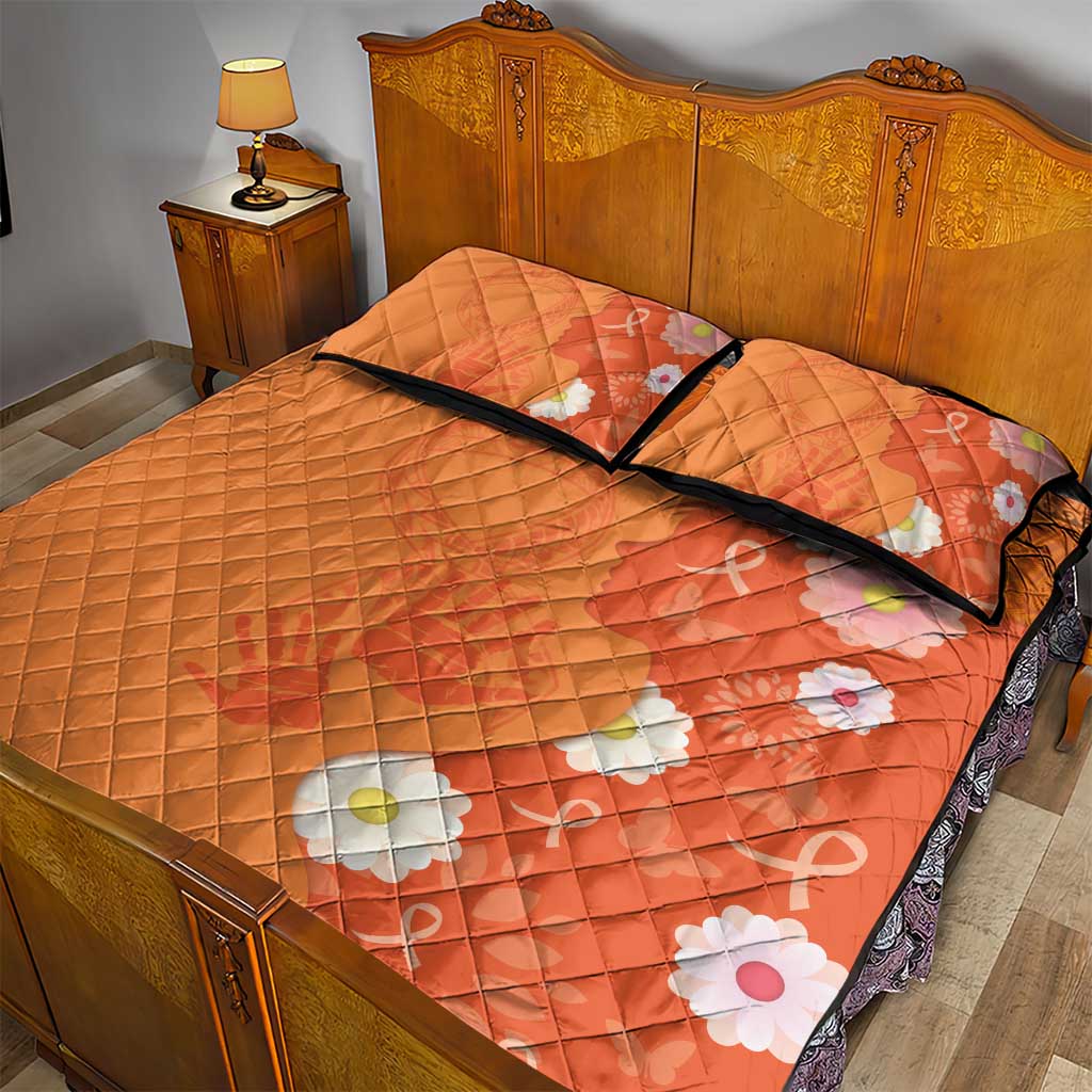 International Day for the Elimination of Violence Against Women Quilt Bed Set Polynesian Pattern LT03 - Polynesian Pride