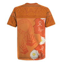 International Day for the Elimination of Violence Against Women Rugby Jersey Polynesian Pattern