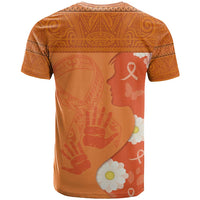 International Day for the Elimination of Violence Against Women T Shirt Polynesian Pattern