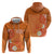 International Day for the Elimination of Violence Against Women Zip Hoodie Polynesian Pattern