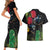 New Zealand Tui Couples Matching Short Sleeve Bodycon Dress and Hawaiian Shirt Guardians of the Hei Tiki - Maori Art and Plants