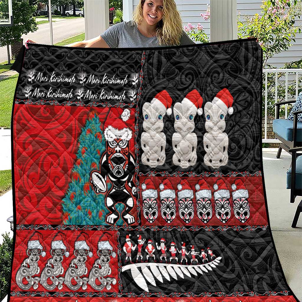 New Zealand Christmas Quilt Maori Christmas Spirit - Meri Kirihimete