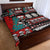 New Zealand Christmas Quilt Bed Set Maori Christmas Spirit - Meri Kirihimete