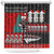 New Zealand Christmas Shower Curtain Maori Christmas Spirit - Meri Kirihimete