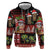 Hawaiian Christmas Hoodie - Mele Kalikimaka Island Holiday Vibes - Black Red