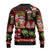 Hawaiian Christmas Ugly Christmas Sweater - Mele Kalikimaka Island Holiday Vibes - Black Red