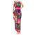 Hawaiian Christmas Tank Maxi Dress - Mele Kalikimaka Island Holiday Vibes - Pink Purple