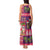 Hawaiian Christmas Tank Maxi Dress - Mele Kalikimaka Island Holiday Vibes - Pink Purple