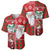 Australian Christmas Baseball Jersey - Santa Koala Kangaroo and Holiday Cheer