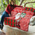 Australian Christmas Quilt - Santa Koala Kangaroo and Holiday Cheer