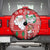 Australian Christmas Spare Tire Cover - Santa Koala Kangaroo and Holiday Cheer