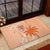 Bula Fiji Rubber Doormat Tropical Flower and Tapa Pattern Peach Fuzz Color LT03 - Polynesian Pride