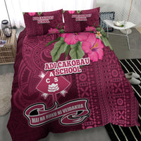 Fiji Adi Cakobau School Bedding Set Tropical Flower and Tapa Pattern LT03 - Polynesian Pride