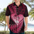 New Zealand Valentine Day Hawaiian Shirt Aotearoa Warrior Love Story Silver Fern Koru Pink Style LT03 - Polynesian Pride