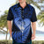 New Zealand Valentine Day Hawaiian Shirt Aotearoa Warrior Love Story Silver Fern Koru Blue Style LT03 - Polynesian Pride