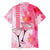 Hawaiian Cocktail Valentine Day Hawaiian Shirt Hibiscus Kakau Pattern Pink Version LT03 - Polynesian Pride