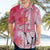 Hawaiian Cocktail Valentine Day Hawaiian Shirt Hibiscus Kakau Pattern Pink Version LT03 - Polynesian Pride