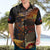 Slouch Hat and Biscuits ANZAC Hawaiian Shirt with Soldier Silver Fern LT03 - Polynesian Pride