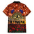 The Rising Sun Badge ANZAC Hawaiian Shirt Last Post Field of Poppy Starry Night Style LT03 - Polynesian Pride