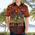 The Rising Sun Badge ANZAC Hawaiian Shirt Last Post Field of Poppy Starry Night Style LT03 - Polynesian Pride